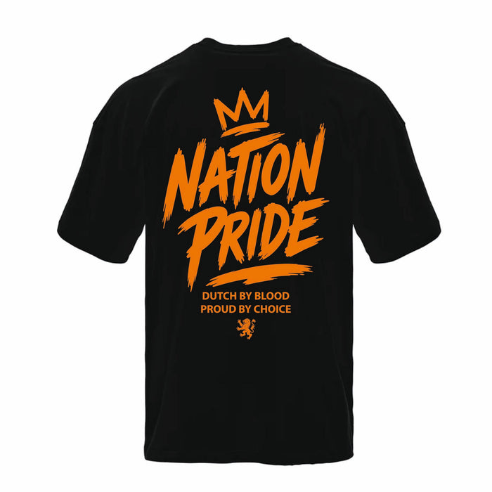 Nation Pride Crown Tee – Black